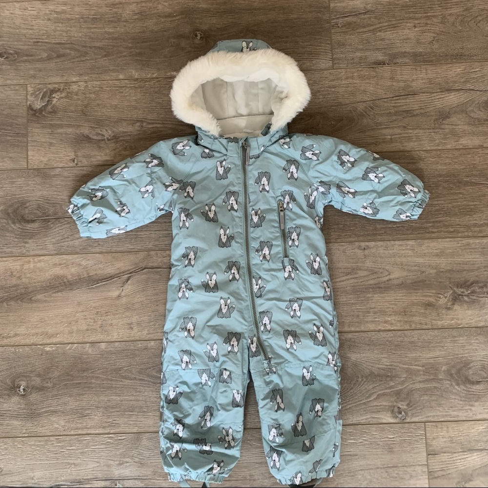 H&M Baby One Piece Snowsuit - Size: 12-18 months